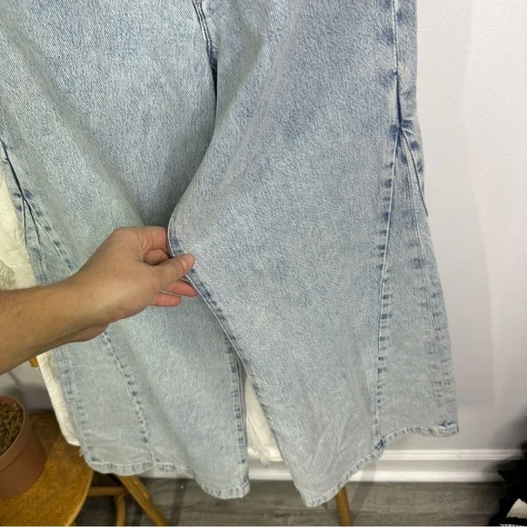 FRAME Le Baggy Palazzo Jeans sz 31 - Picture 5 of 8